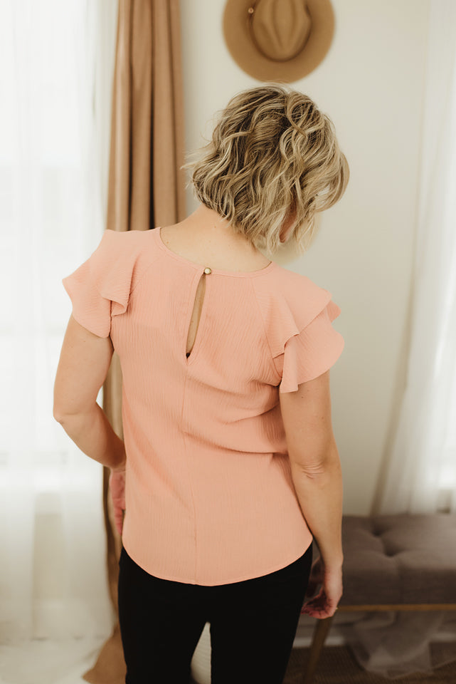 Flared Sleeve Top