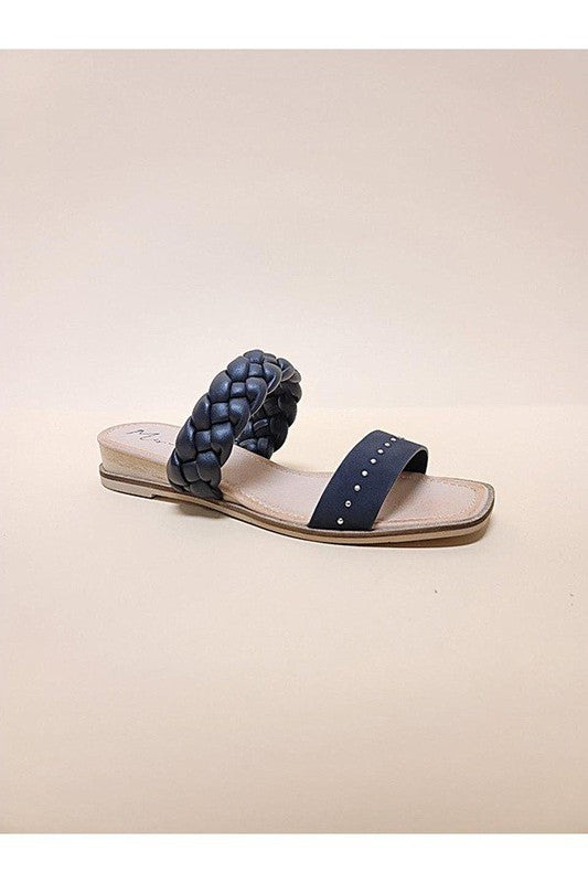 Open Toe Casual Slide Sandals