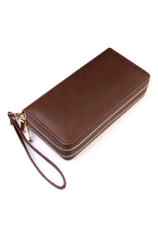 Double Zip Wallet