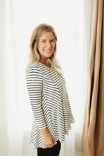 Stripe Swing Top