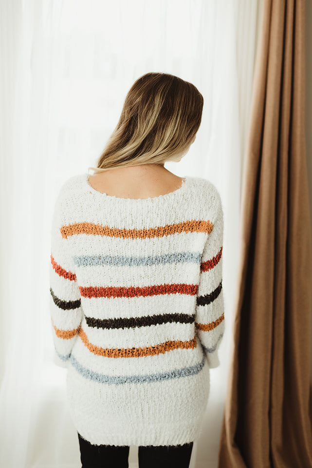 Multi Popcorn Sweater
