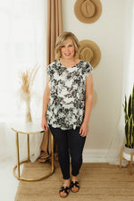 Ruffled Chiffon Top