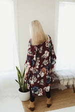 Flowy Floral Kimono