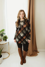 Plaid Hooded