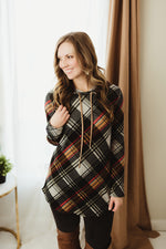 Plaid Hooded