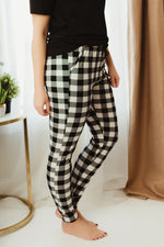 Gingham Joggers