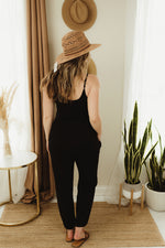 Pocketed Knit Jumpsuit