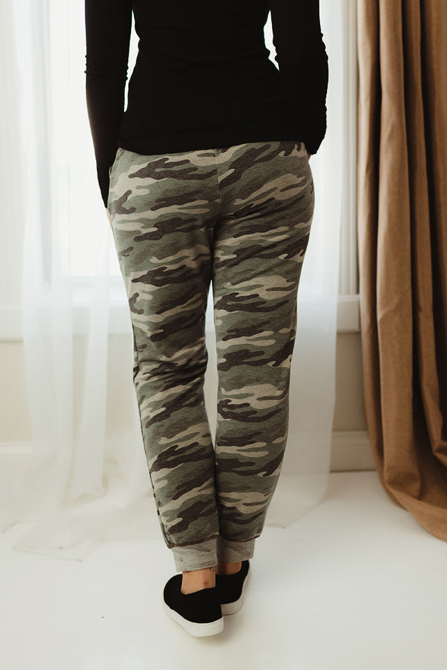Camo French Terry Joggers