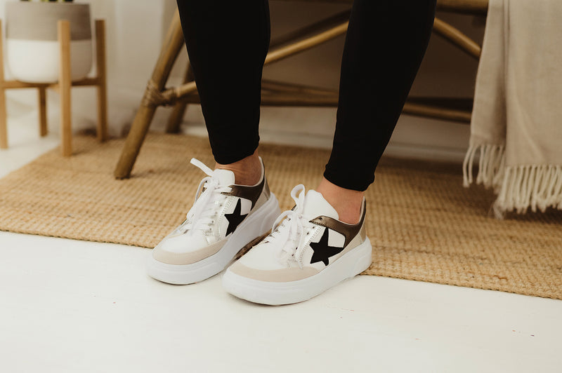 Laced Star Sneakers