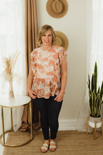 Ruffled Chiffon Top