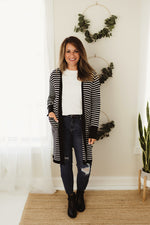 Striped Cardi