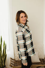 Casual Plaid Top