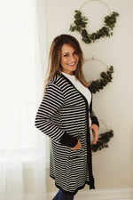 Striped Cardi