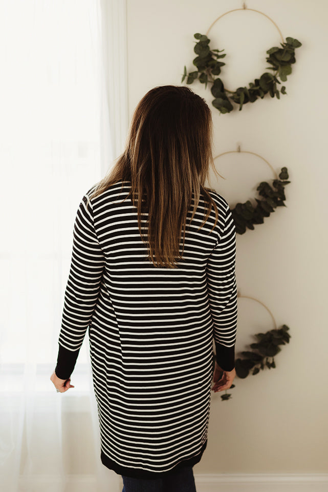 Striped Cardi