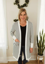 Striped Cardi