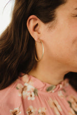Matte Hoop Earrings