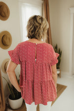 Dotted Ruffle Sleeves