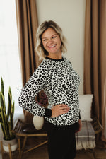 Leopard Pullover Sweatshirt