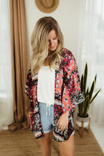 Patchwork Floral Bell Sleeve