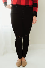 Vintage Exposed Button Skinny