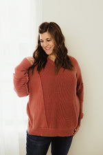 Two Tone Ribbed Sweater