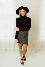 Tweed Mini Skirt