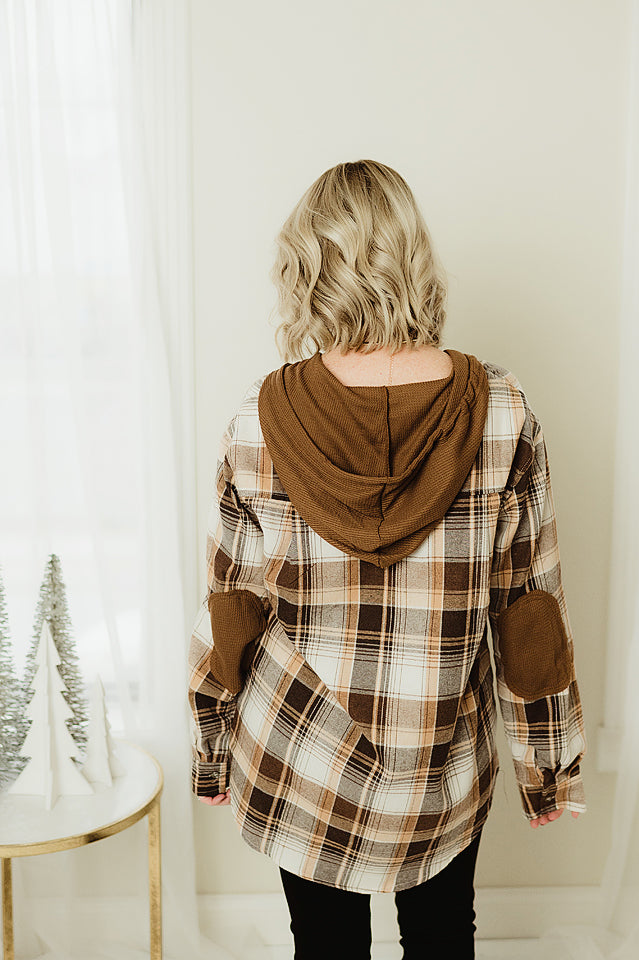 Hooded Plaid Patch