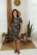 Camo T-Shirt Dress