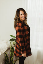 Collared Plaid Shacket