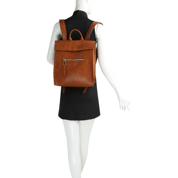 Fashion Flap Backpack