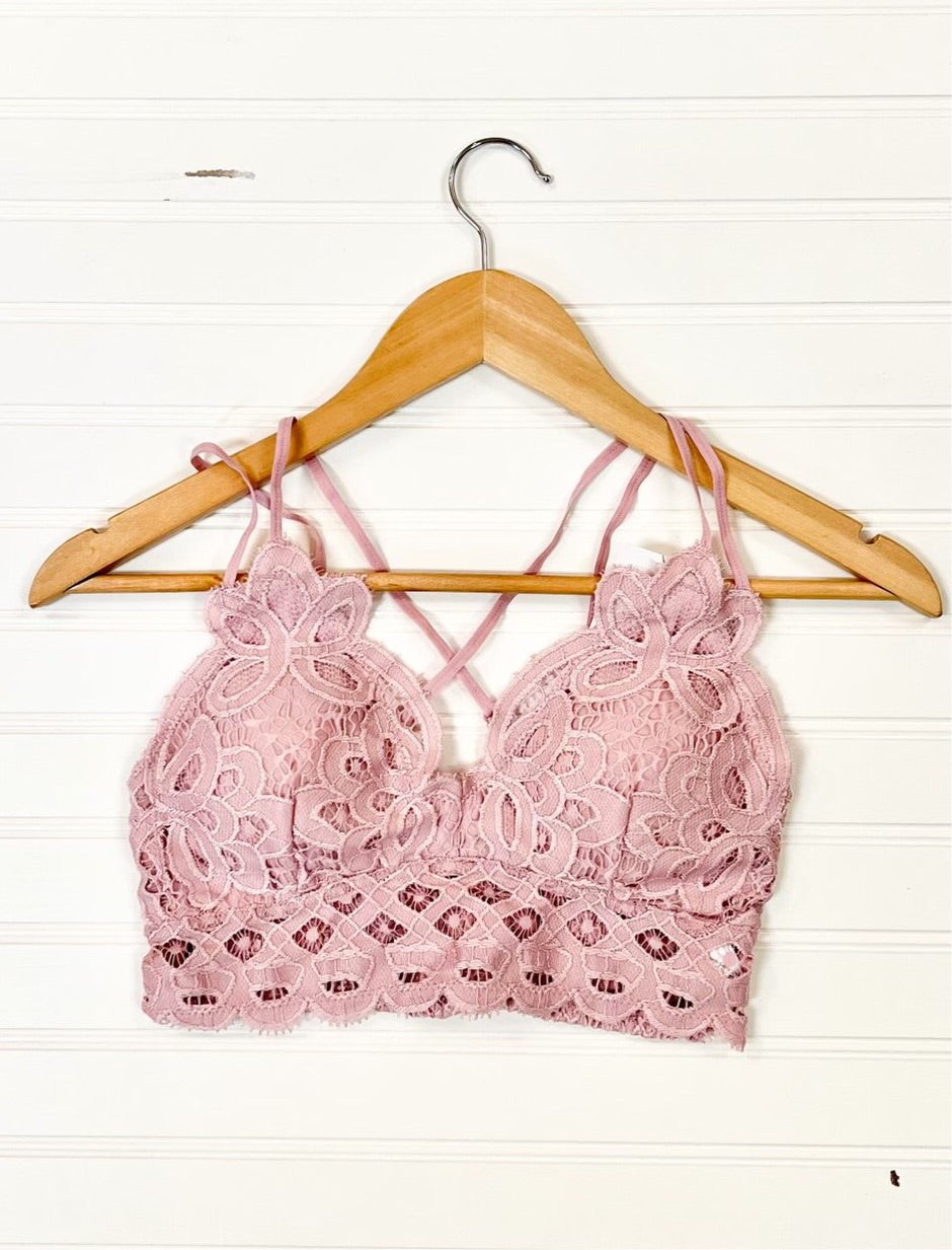 Crochet Lace Bra – Ella Mae's Boutique