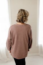 Relaxed Fleece Lined Pullover